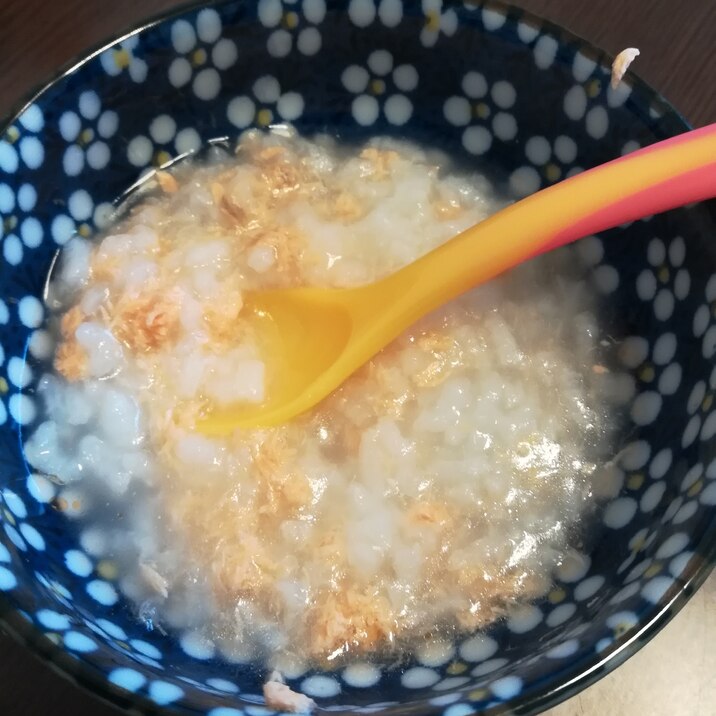 離乳食中期 鮭のお粥 レシピ 作り方 By もん1223 楽天レシピ 離乳食中期 鮭のお粥 レシピ 作り方 By もん1223 楽天レシピ